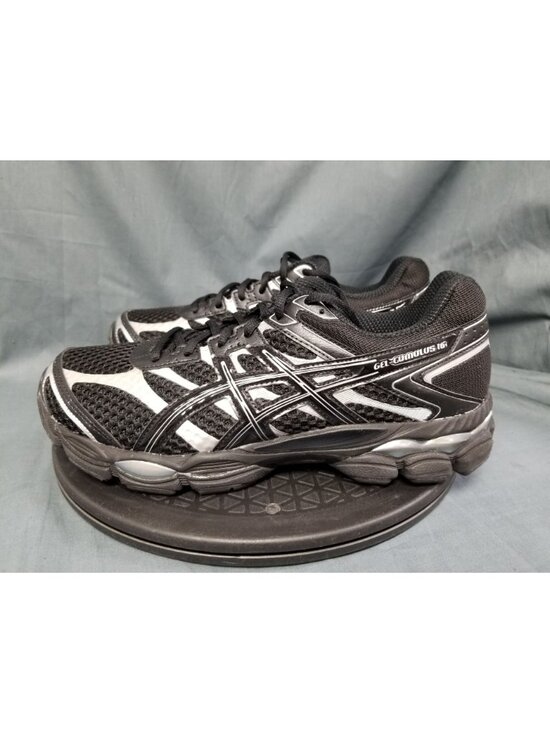 ASICS Gel-Cumulus 16 Sneakers Black/Pure Silver Men\'s Size 10.5 NEW NO BOX! main image 7